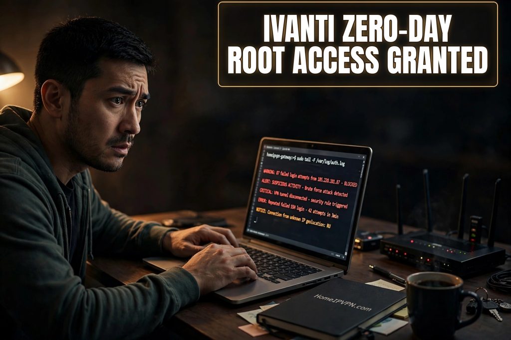 Featured headline image for the article: Another Corporate VPN Hacked: Ivanti Zero-Day Gives Attackers Root Without a Password.