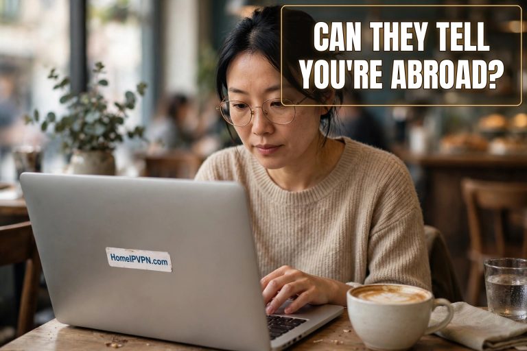 Photorealistic headline thumbnail for the article: Can My Employer See Where I Am Really Working From?