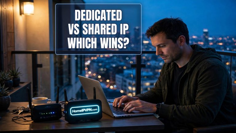 Headline thumbnail for the article 'Dedicated IP vs Shared IP VPN: Pros, Cons, and Best Use Cases'.