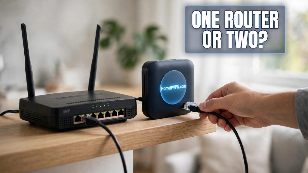 Headline thumbnail image for the article: Do You Need Two Routers for a Home IP VPN?.