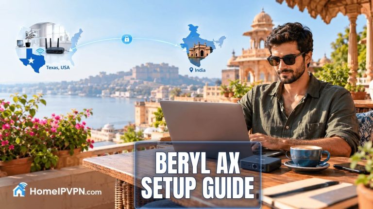Featured headline image for the article: How to Setup GL.iNet Beryl AX (GL-MT3000) for Remote Work.
