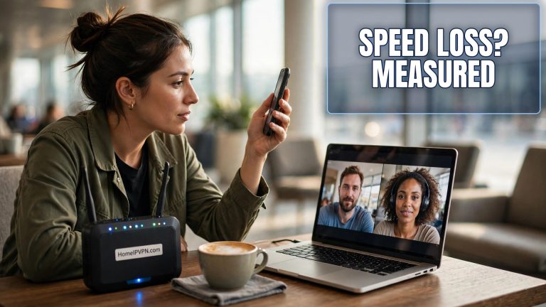 Headline thumbnail image for the article: How Much Speed Do You Lose Through a Travel Router VPN?.