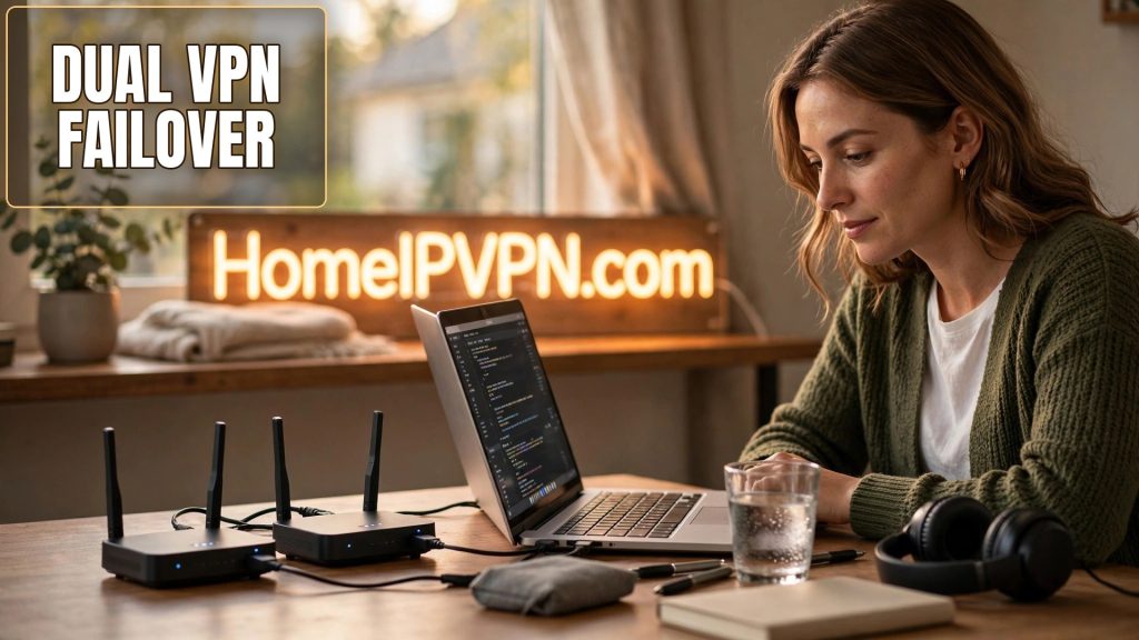 Headline thumbnail for the article 'How to Set Up Failover Between Two Home IP VPN Connections'.