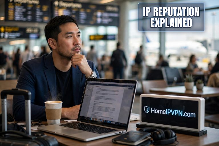 Headline thumbnail for the post: IP Reputation Explained: Why Some IPs Get Blocked and Others Don't.