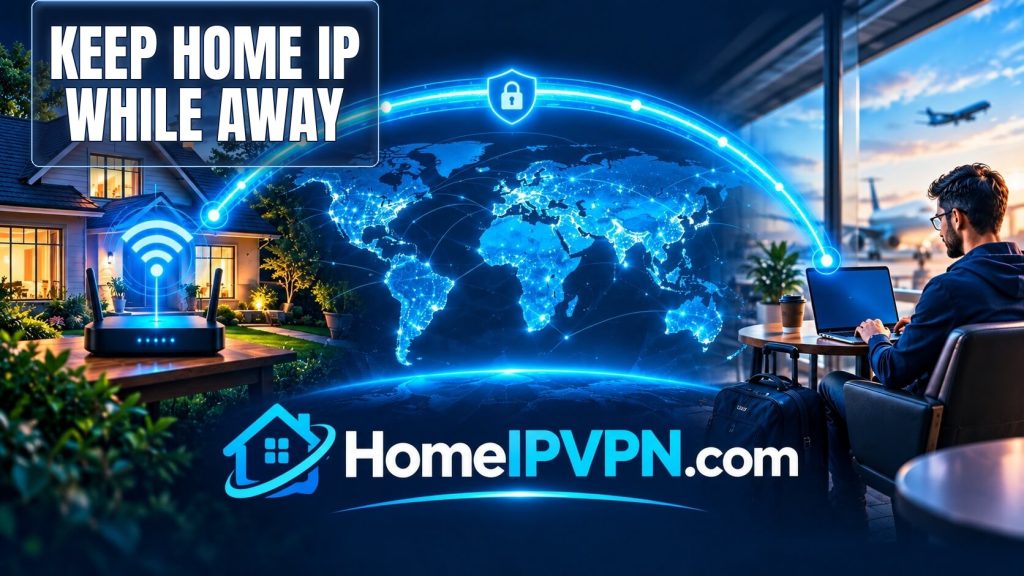 Featured image for the article "How to Keep & Maintain My Home Internet IP While Travelling Abroad?".