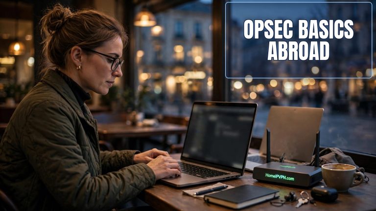 Featured image for the article "OpSec Basics for Remote Workers Traveling Abroad".