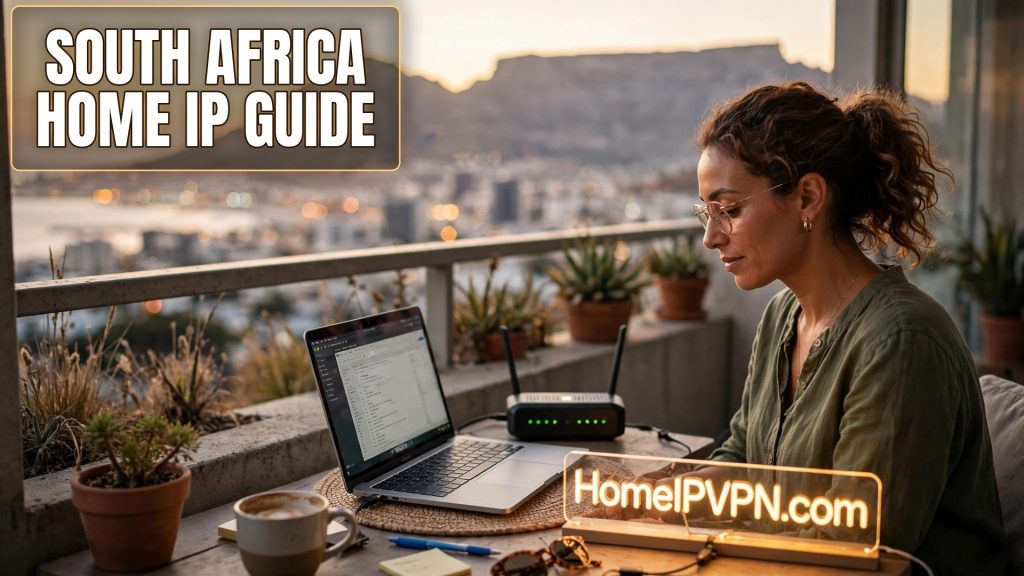 Remote Work from South Africa: Home IP VPN Guide