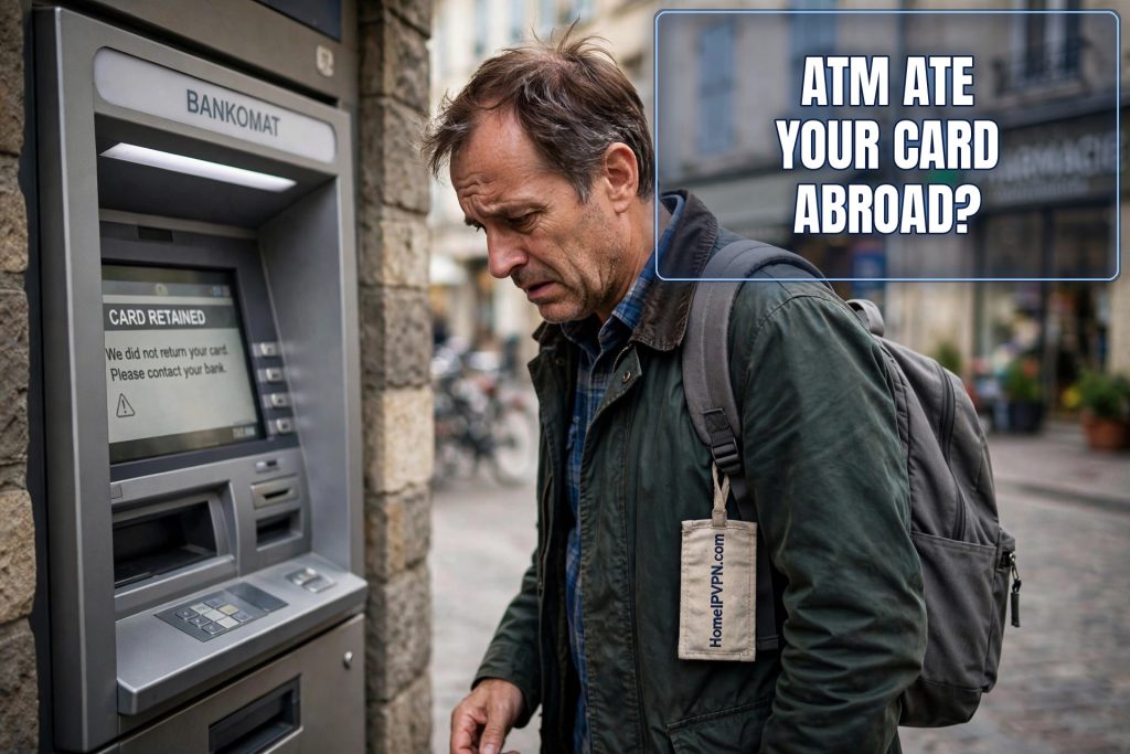 The ATM Abroad Ate My Card: The Travel Notice Mistake Behind It