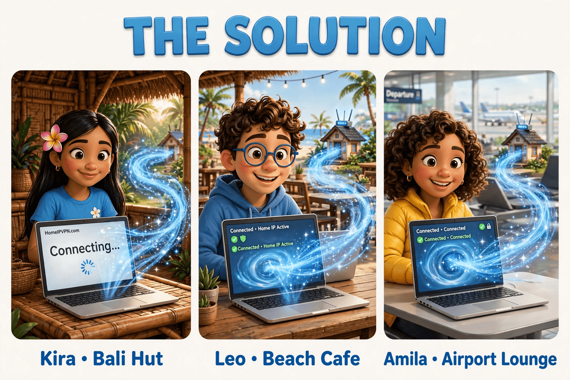 The Fix: Connected, Home IP Active