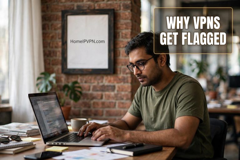 Featured headline image for the article: Why Regular VPNs Get Flagged by Employer Security Systems.