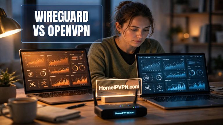 Headline thumbnail for the post: WireGuard vs OpenVPN for Home IP VPN: Full Comparison.
