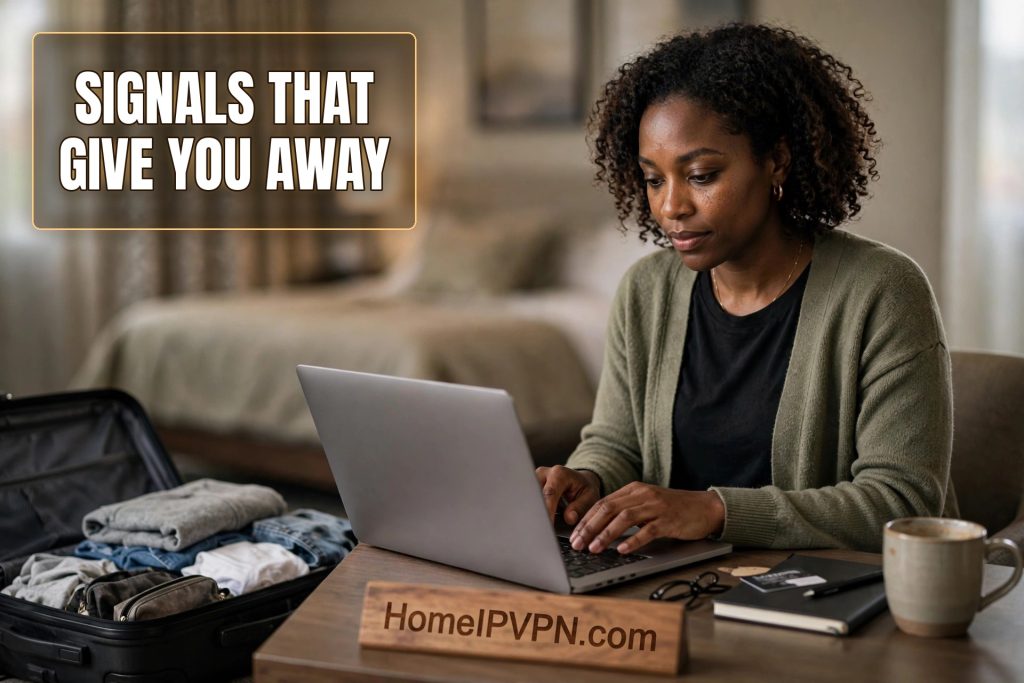 Featured headline image for the article: Work Laptop, Foreign WiFi: The Signals That Give Away Your Location.